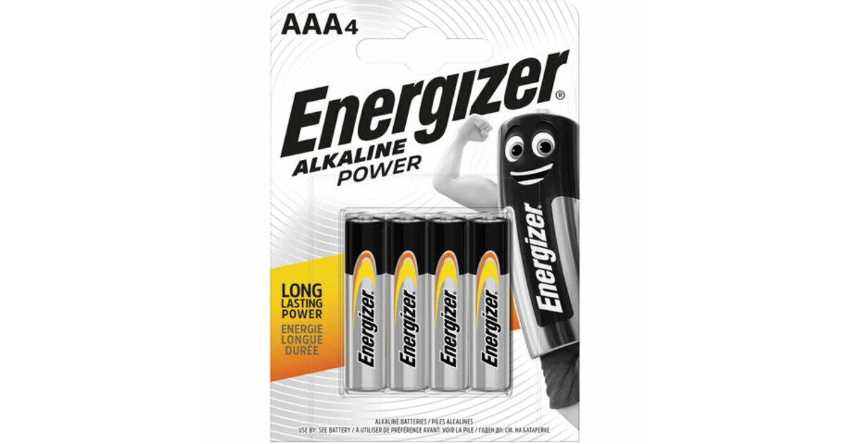 Батарейка мизинчиковая R03 ENERGIZER POVER 1шт.