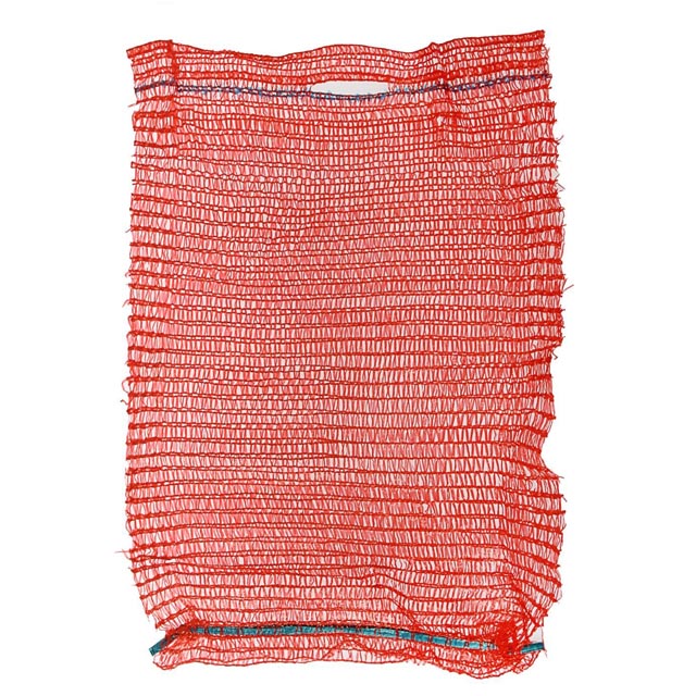 Сетка-мешок 21х31 см красная с завязками 3кг