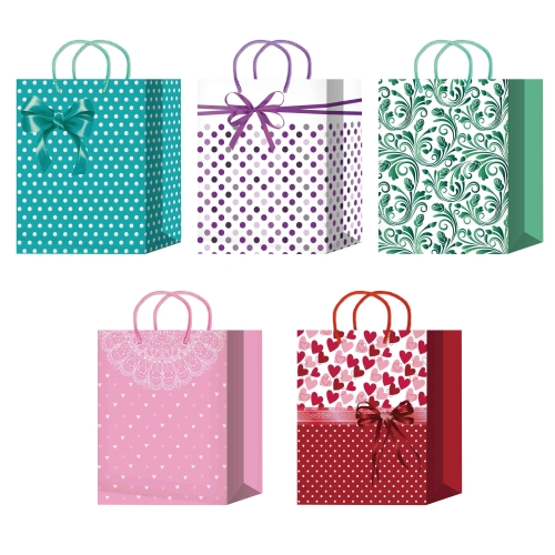 Пакет 18+10х23 ламин. Микс