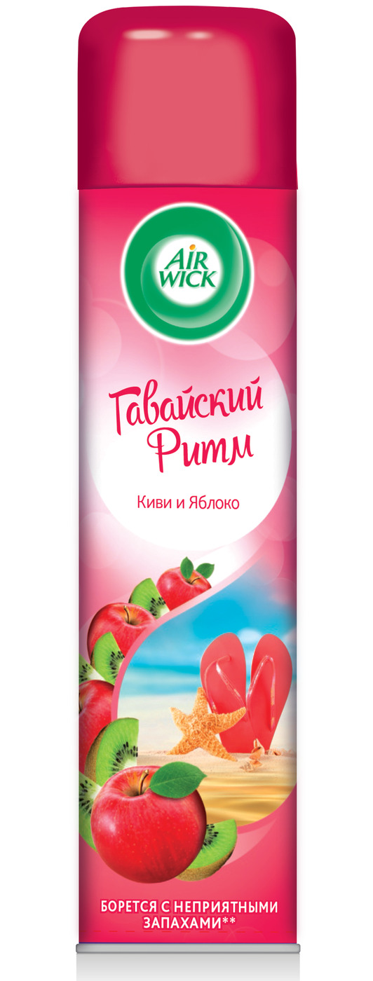 AIRW.Освеж.290 мл.Гавайский ритм Киви и яблоко