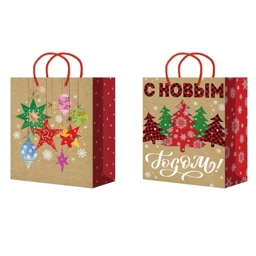 НГ Пакет ламинир. 18х23х10 Крафт /10/