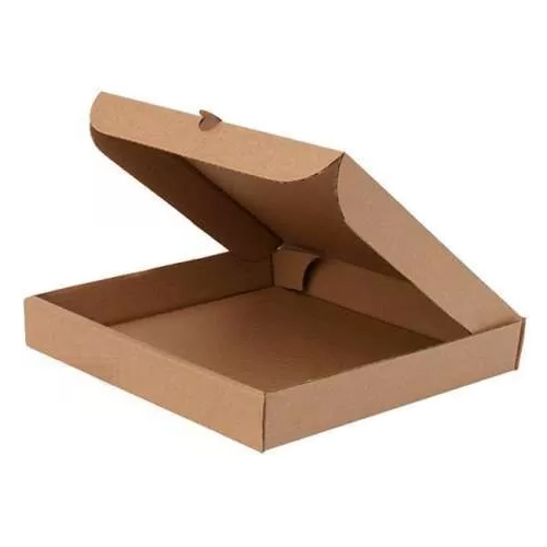 Коробка для пиццы 250х250х40мм Бурый/бурый