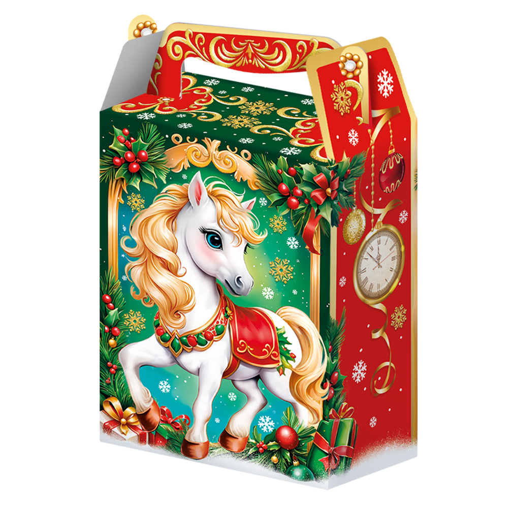 Коробка подарочн. 1 кг"Огоньки 2026"