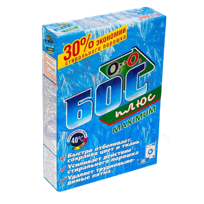 Отбеливатель БОС-плюс МАХ 300г.