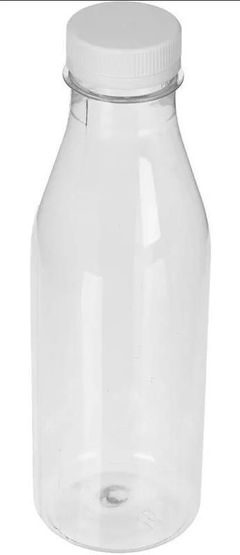 Бутылка ПЭТ 0,5л (прозрачная) с широким горлом+крышка