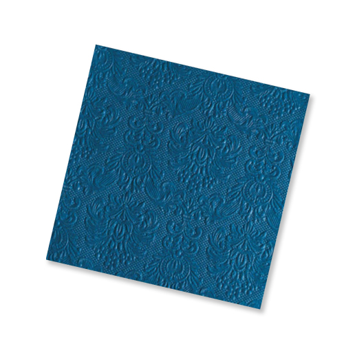 Салфетки 3-сл. 33х33см Bouquet Барокко Благородный синий 16шт.