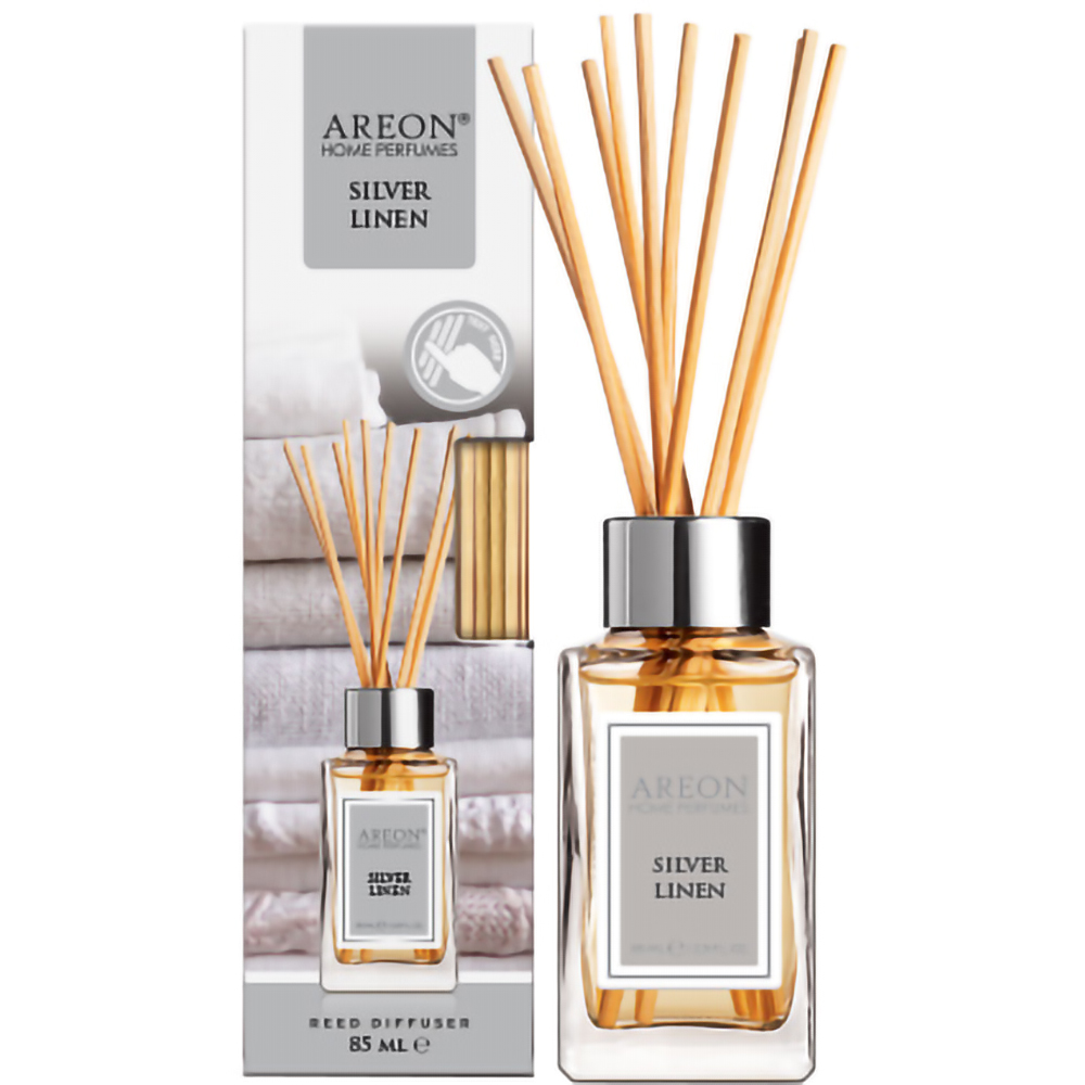 Ароматизатор диффузор AREON PERFUME STICKS STANDART Silver Linenl 85мл.