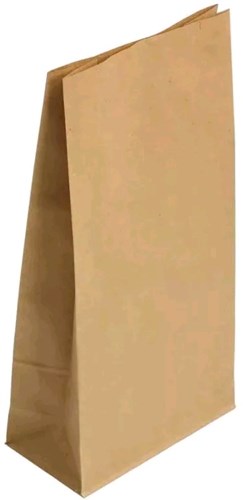 Пакет бумажный крафт б/п 180х120х290 70гр./50/