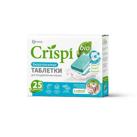 GRASS Crispi таблетки для посудомоечных машин 25шт.