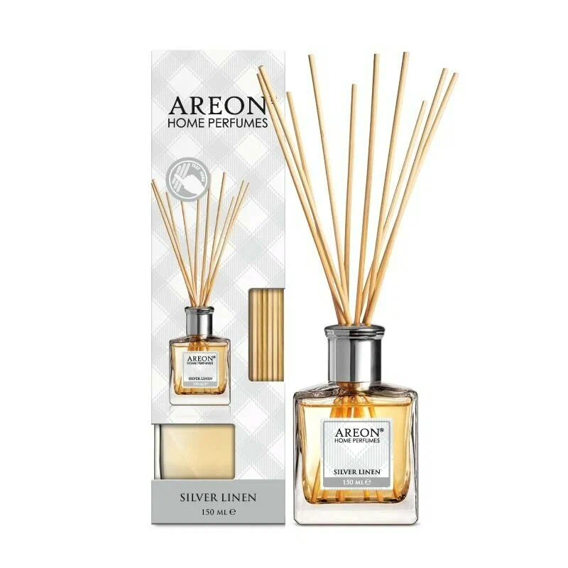 Ароматизатор диффузор AREON PERFUME STICKS Silver Linen150мл.