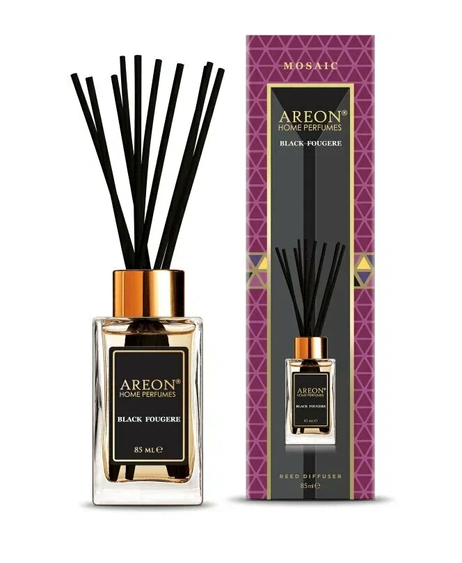 Ароматизатор диффузор AREON PERFUME STICKS MOSAIC Black Fougere 85мл.