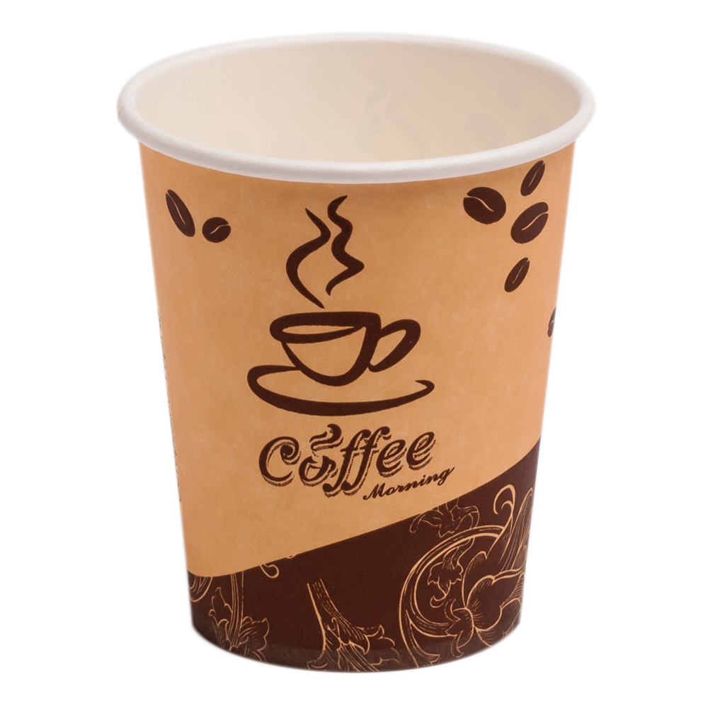 Стакан (бум) 250мл д/гор. "Coffee Morning"