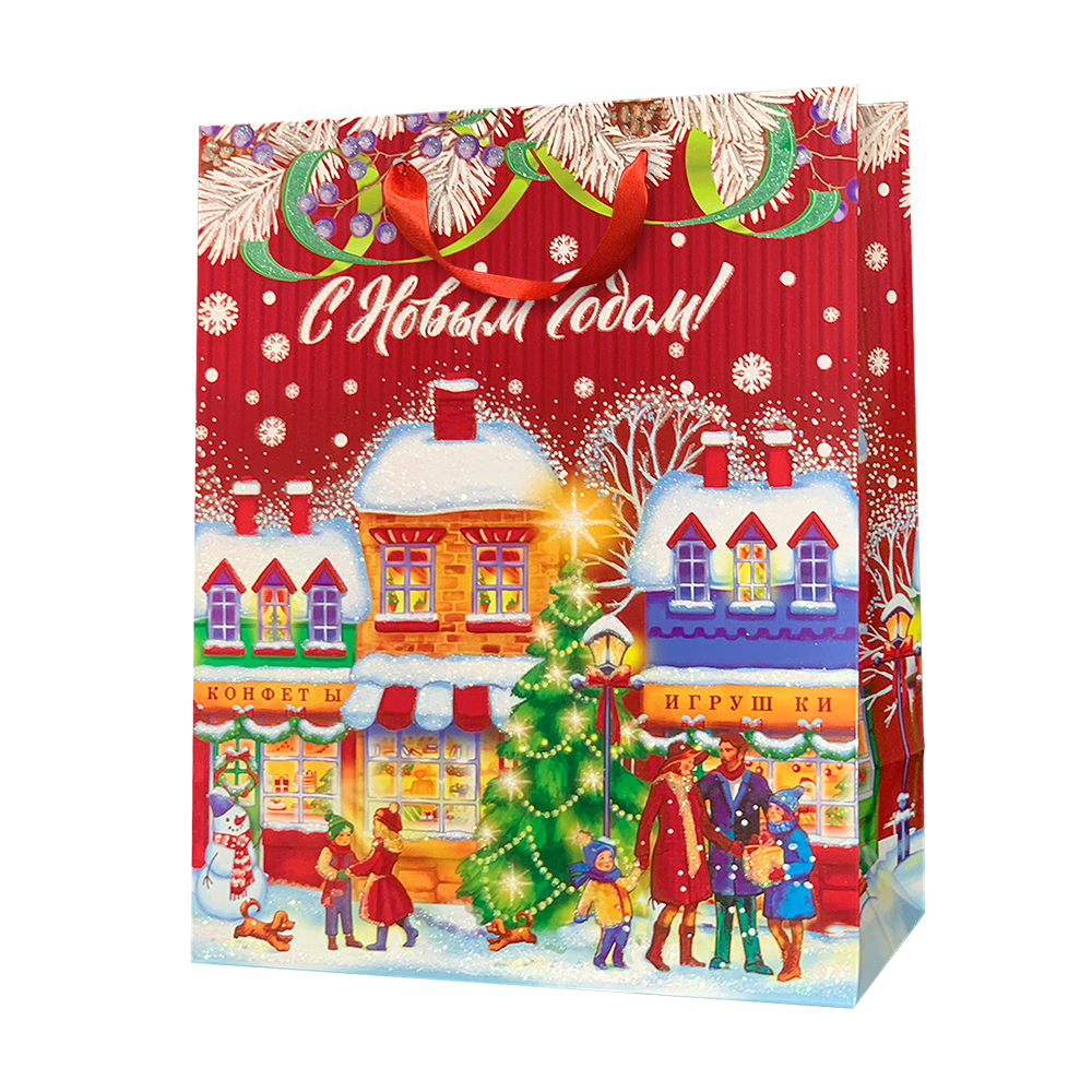 НГ Пакет ламинир. 18*10*22,7 "НГ История"