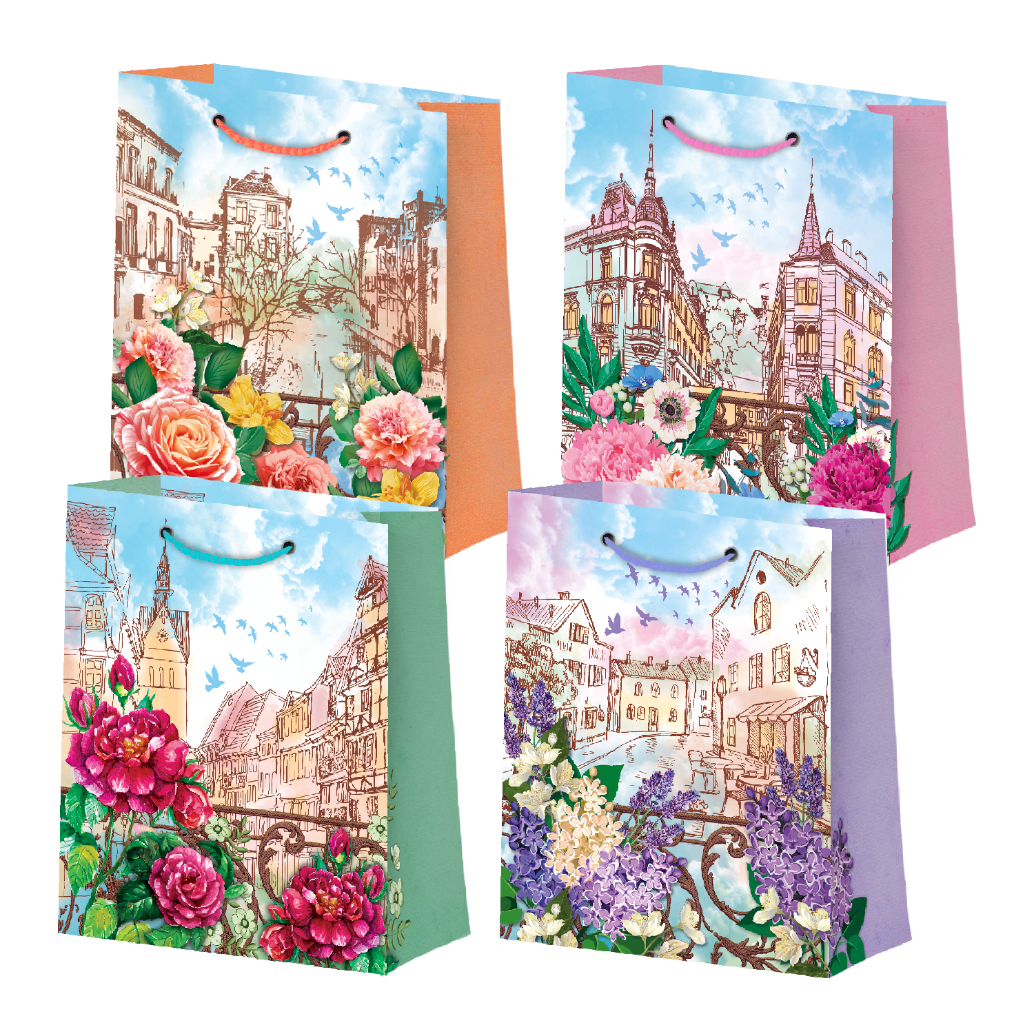 Пакет 26+13,5х32 "МИКС №3 (4 дизайна) /12/