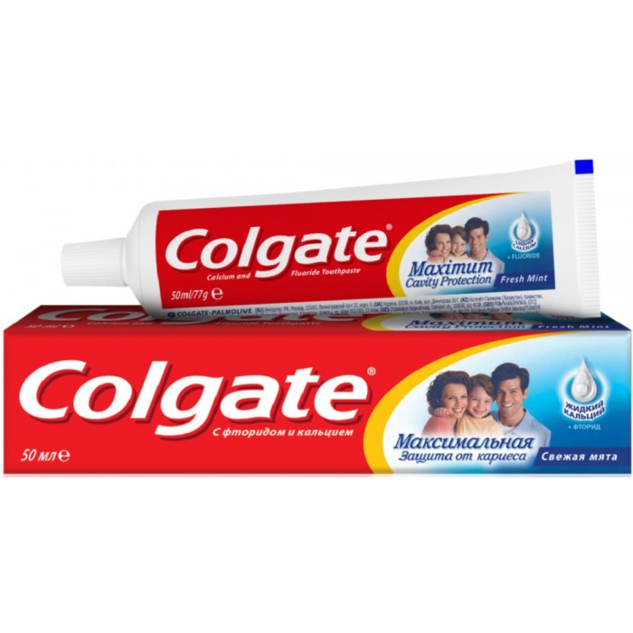 COLGATE З/п 50мл. Защита от кариеса свежая мята