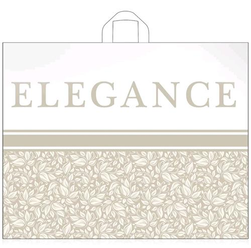 Пакет петля ПНД 70х55+6 "Изысканный беж" 50мкм.Тико /25 шт./